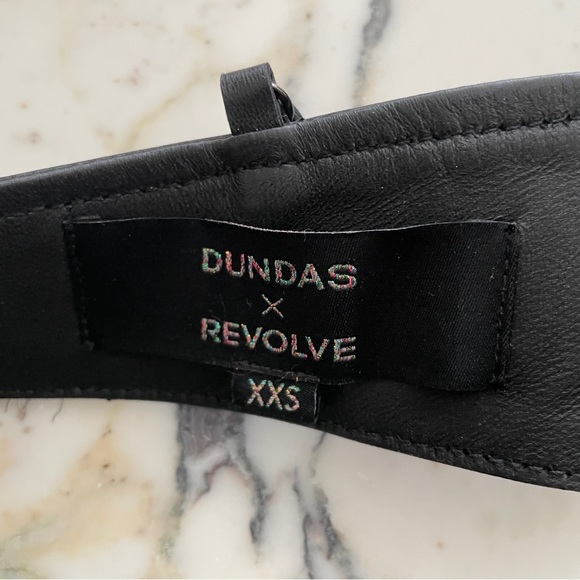 Dundas x revolve -- lou leather bralette - Picture 4 of 4